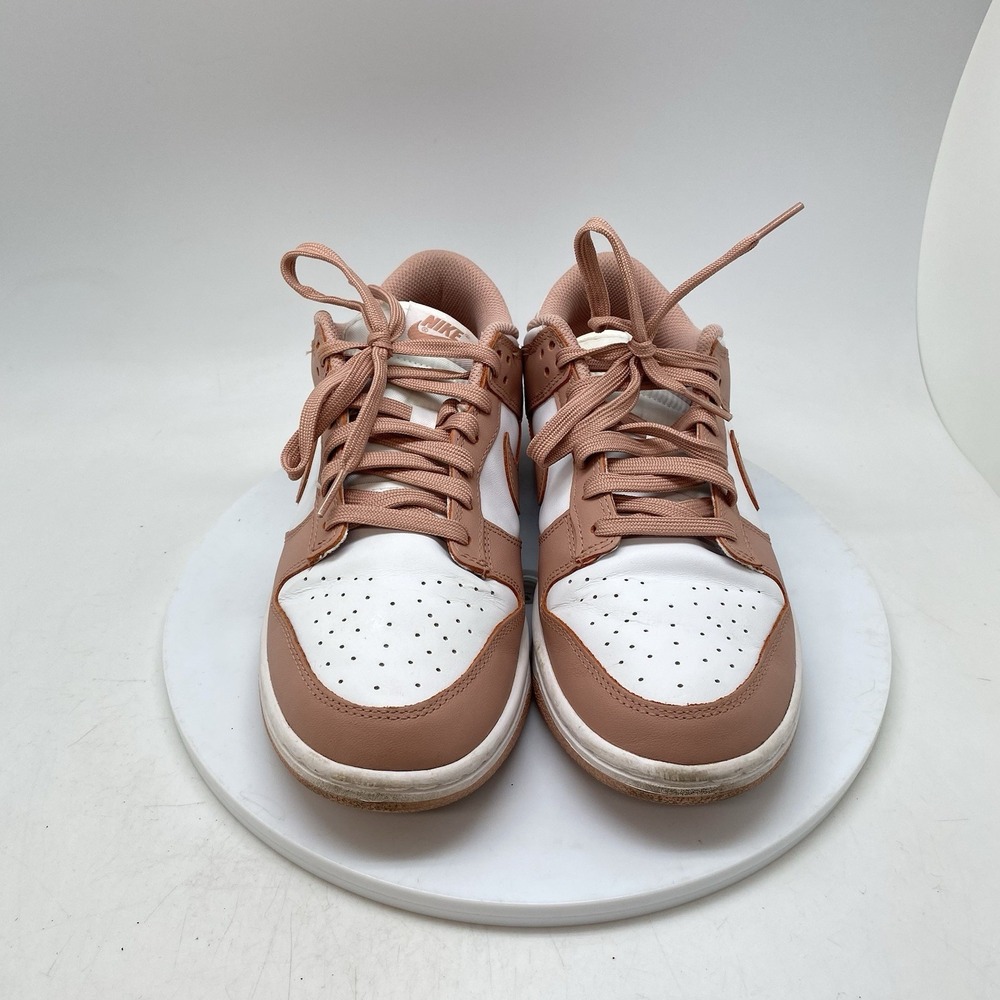 Nike Sneakers Womens 9.5 Dunk Low Retro Rose Whisper Pink Shoes DD1503-118 - Picture 2 of 10